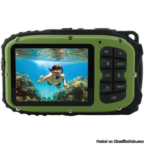 12.0 Megapixel Coleman Anti-shake Xtreme Waterproof 33ft Digital Camera (green)