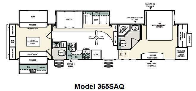 2012 Forest River Rv Sierra 365SAQ