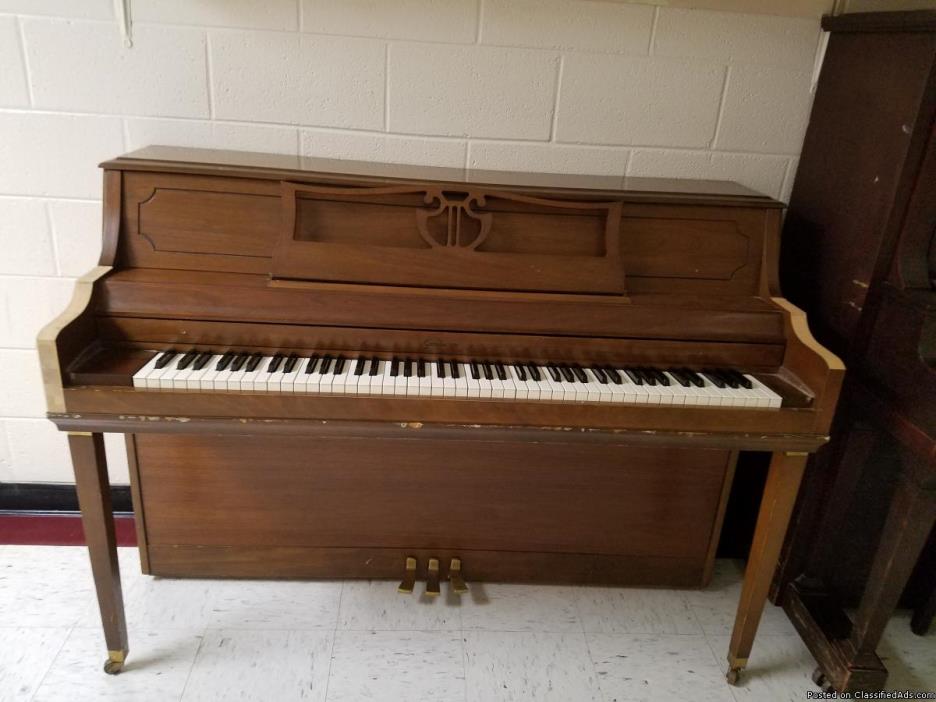 2 pianos  Antique Upright and Standard, 1