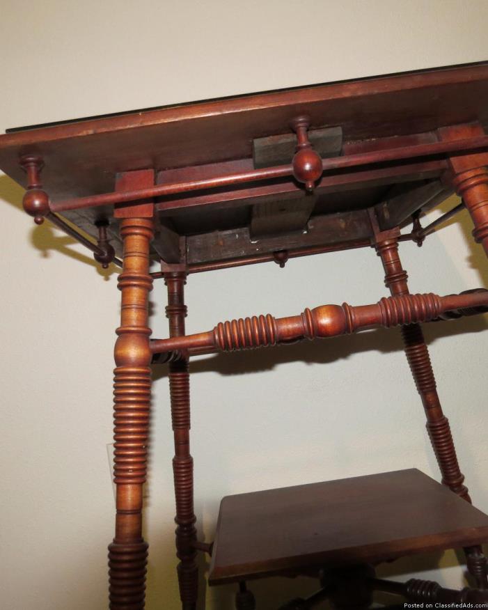 Antique Spindle-leg Table, 1