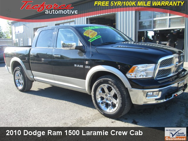 2010 Dodge Ram 1500 Laramie Loaded Ram Box Crew Cab 20 Wheels #TruckSource