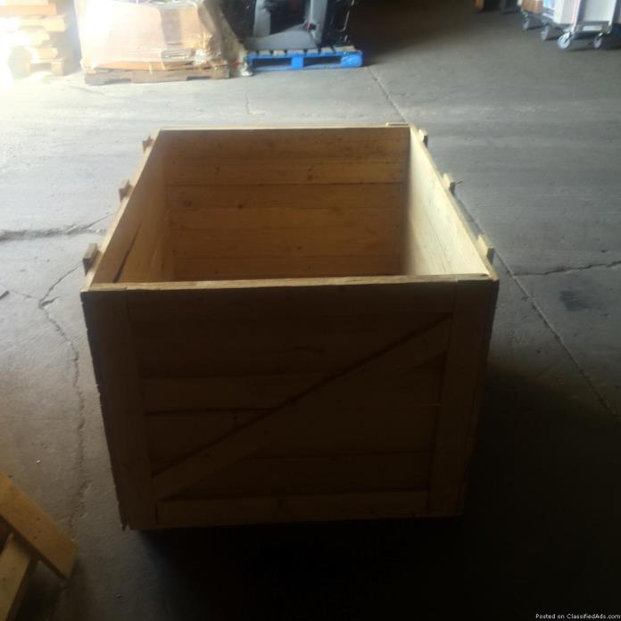 wood crates, 2