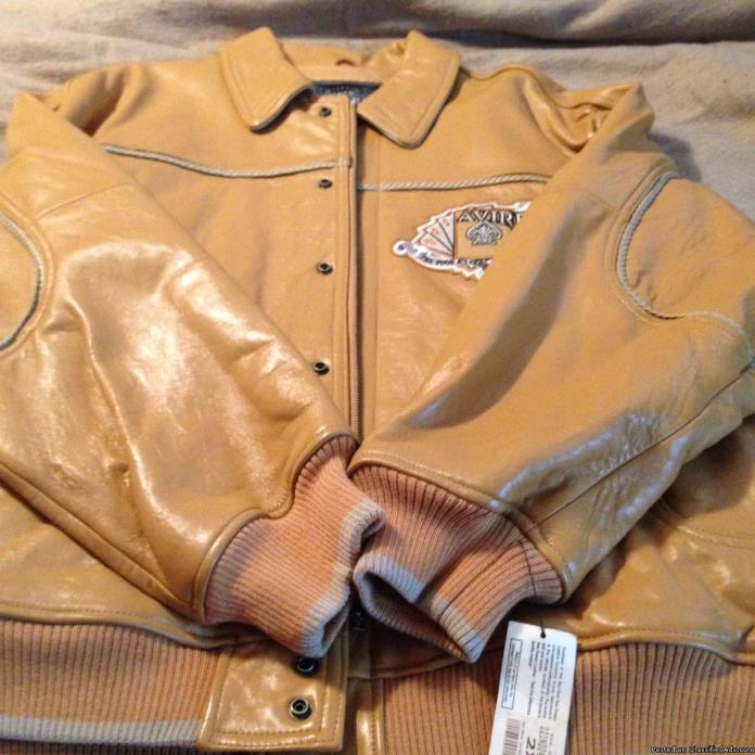 Avirex Leather Jacket (King Ca$ino) Mens XXL