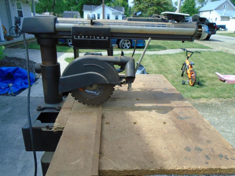 planer/radial arm saw, 1