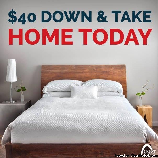 ? &! ? &! New Mattress for as little as $40 today! :: || - $40 (Hampstead), 0