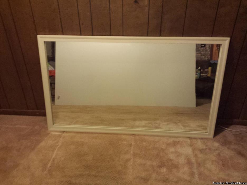 Mirrors in Large Wood Frame, 0