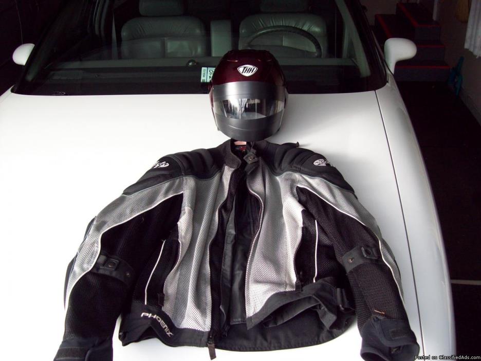 joerocket jacket --- helment, 2