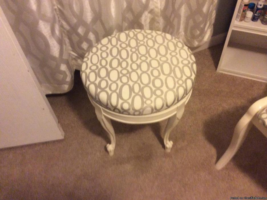 Vintage Stool Made new again!