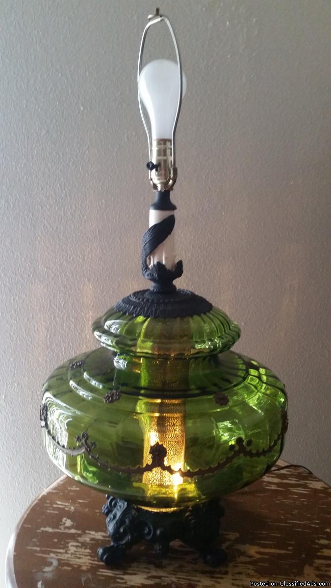 EMERALD GREEN LAMP, 2