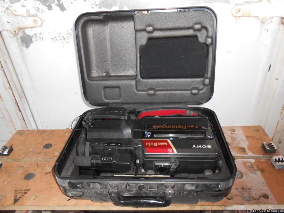 Betamax Camera, acsessories/player recorders, 1