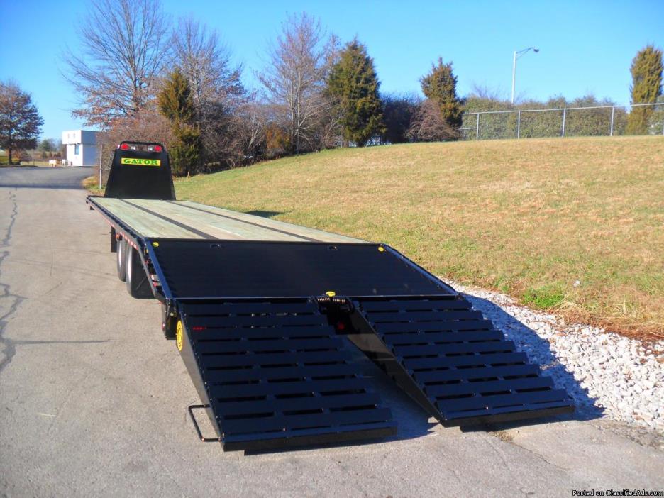 gooseneck trailers for sale 24,900 lb gvw hay trailers skid steer JD