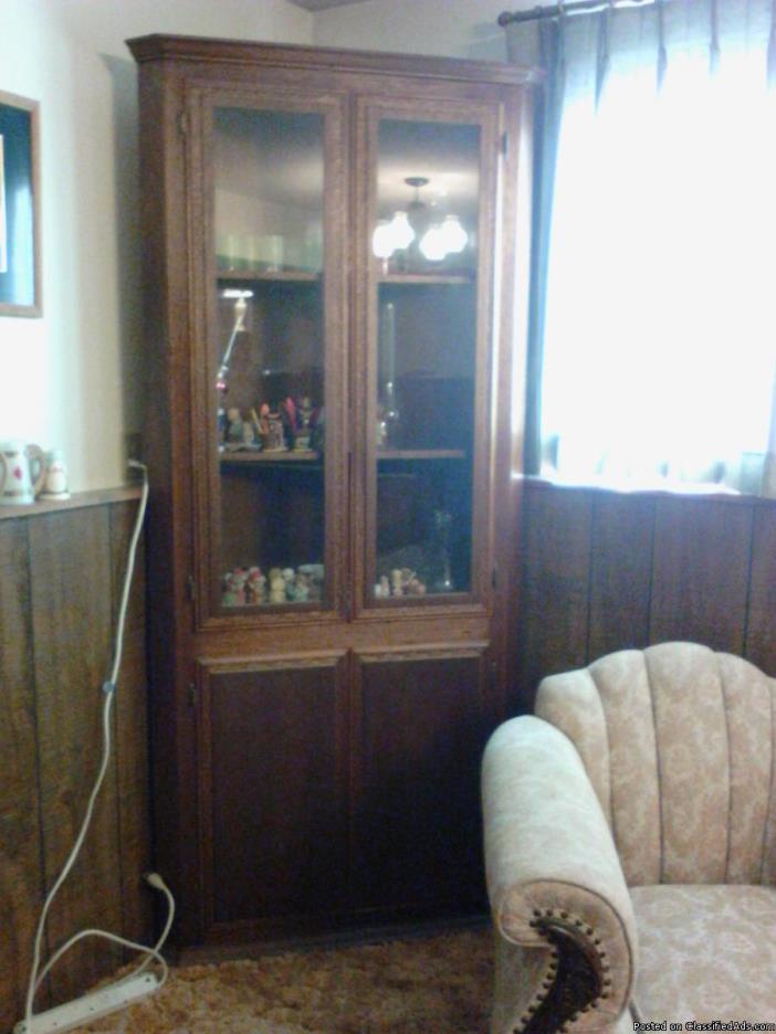 Corner China Cabinet