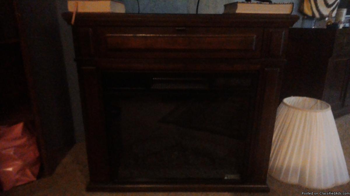 Electric fireplace, 0