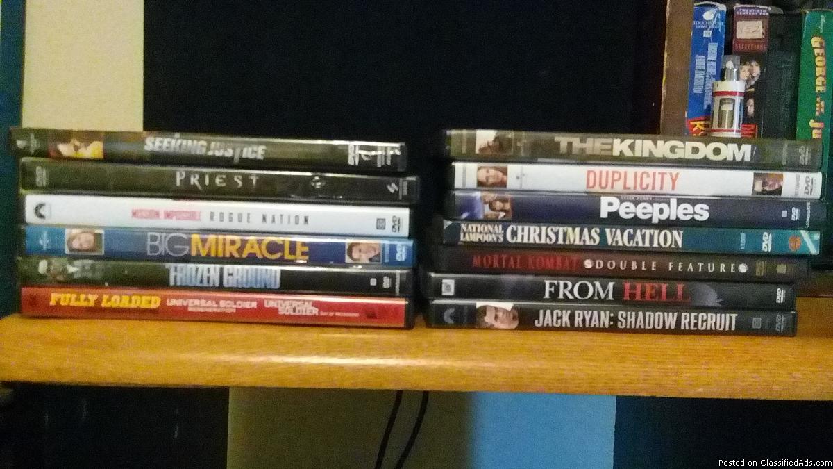 DVD'S FOR SALE