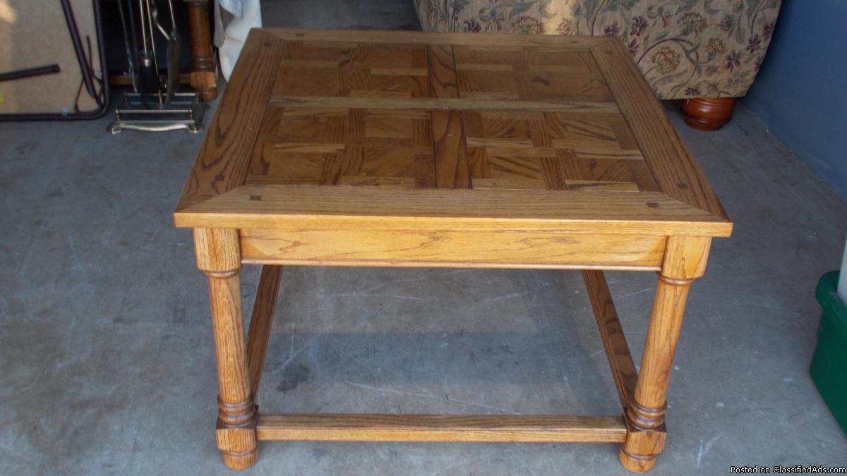 Oak Corner table