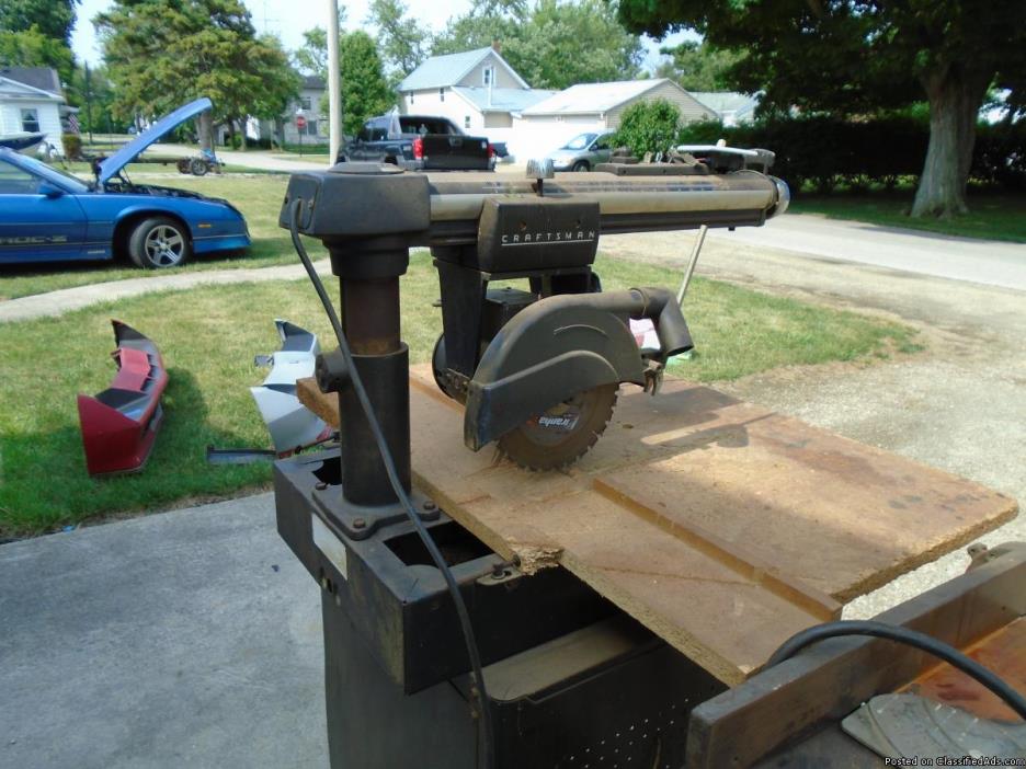 planer/radial arm saw, 2
