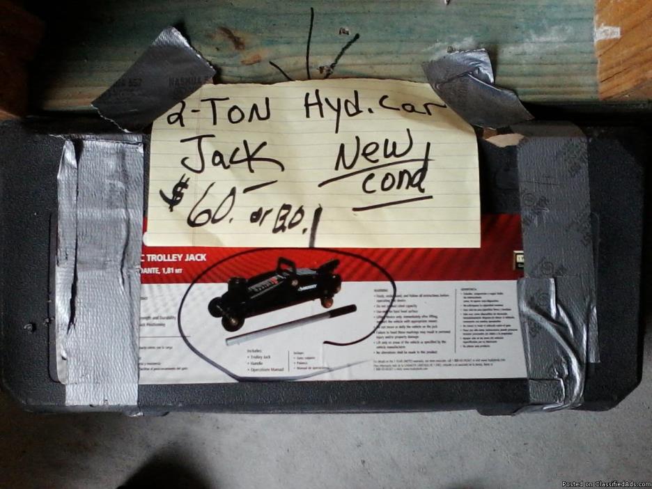 Car jack 2 ton Hydraulic portable