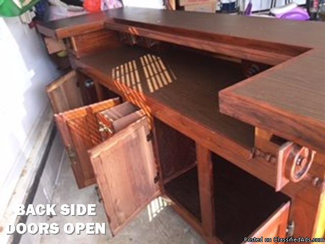 One of a Kind Handcrafted Liqour Bar, 2
