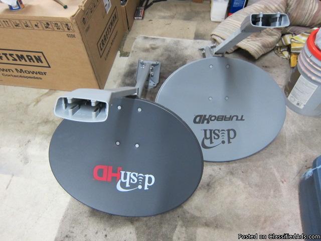 (2) SATELITE DISHES FOR SALE