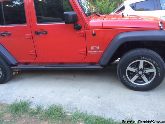 OEM tires and wheels for a Jeep Wrangler 16