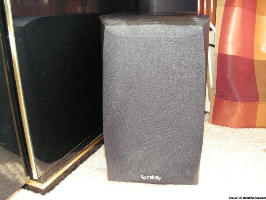 Velodyne CHT-10 Powered Subwoofer & 2 Infinity Speakers ---Reduced $100!, 1