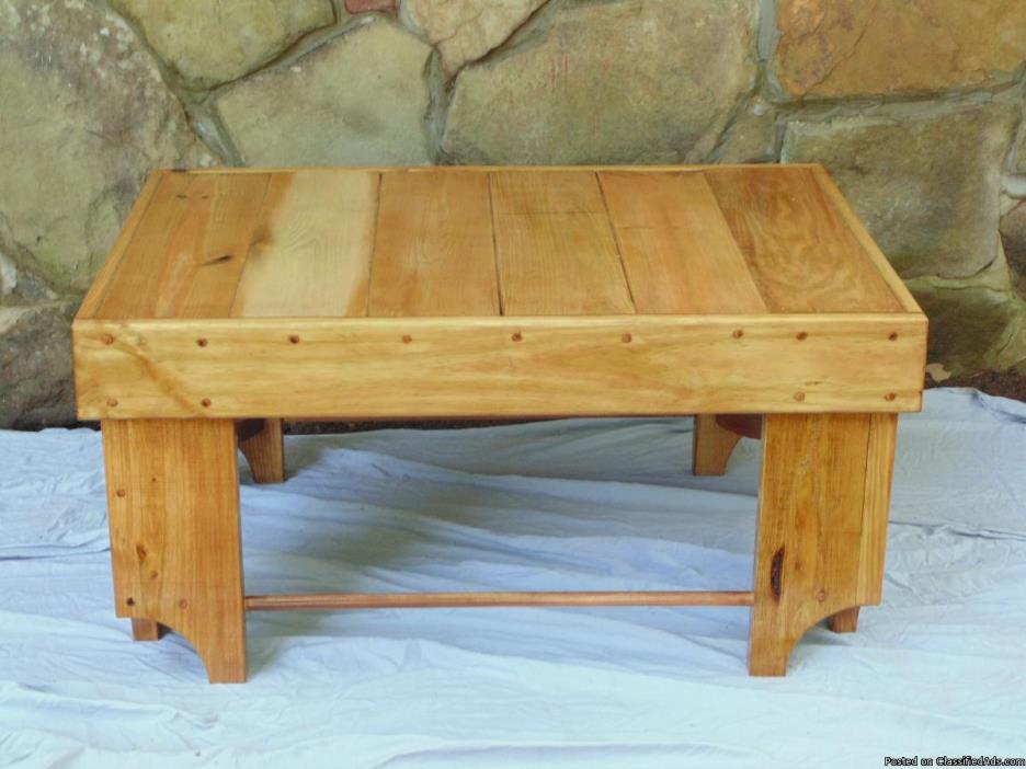 Handcrafted Outdoor/Deck Table, 0