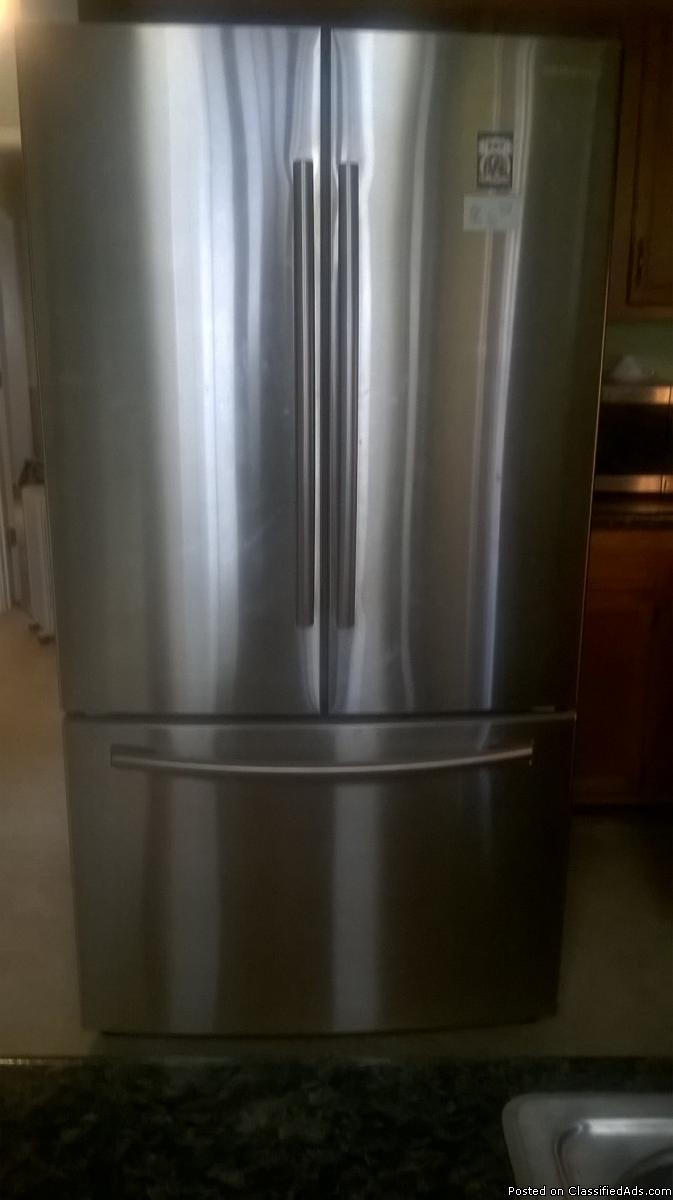 Stainless Steel Refrigerator, 0