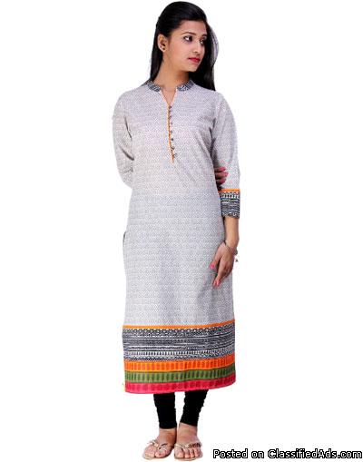 Find the wide collection in ladies ethnic wear kurtis for summer, 2