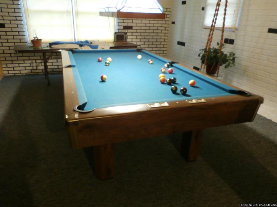 Glider and Pool table, 1