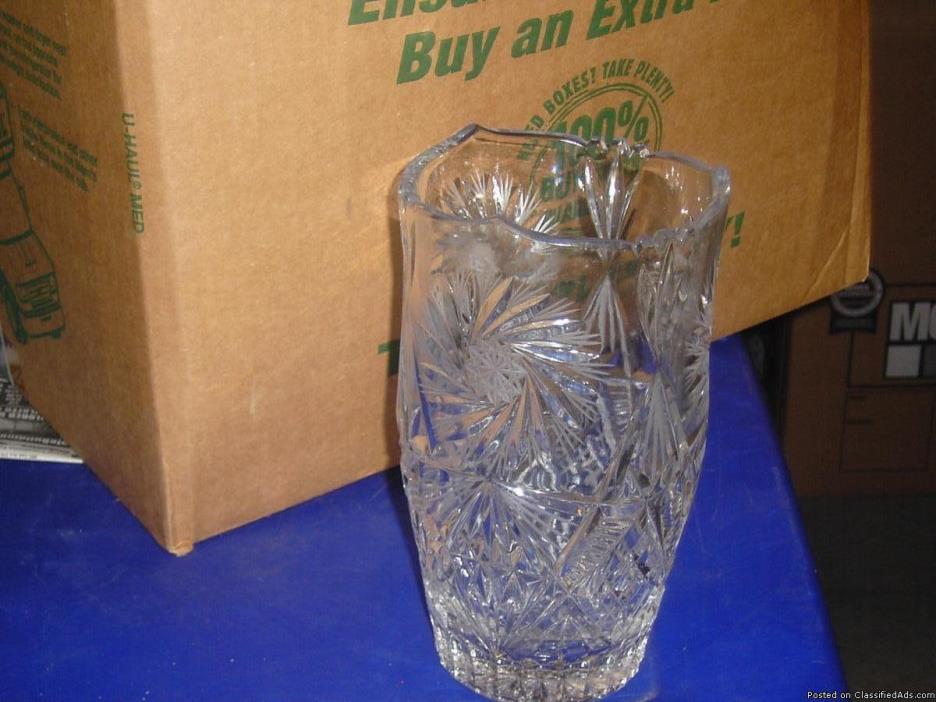 crystal vase, 0