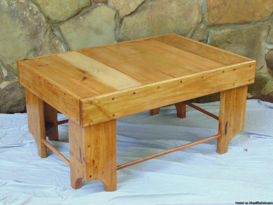 Handcrafted Outdoor/Deck Table, 1