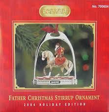 NEW Breyer Father Christmas 2004 Stirrup Ornament * Collectible