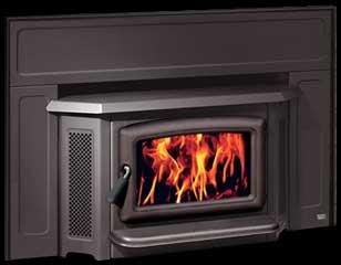 NEW LARGE WOOD STOVE INSERT PE Summit 100,000 BTU 80% efficient!