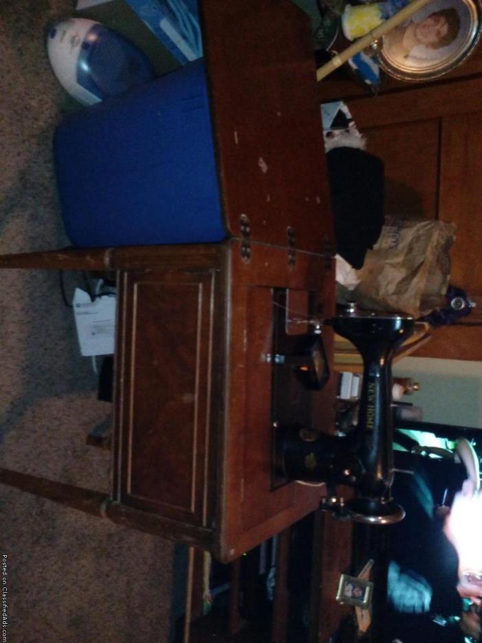 Antique or vintage sewing machine