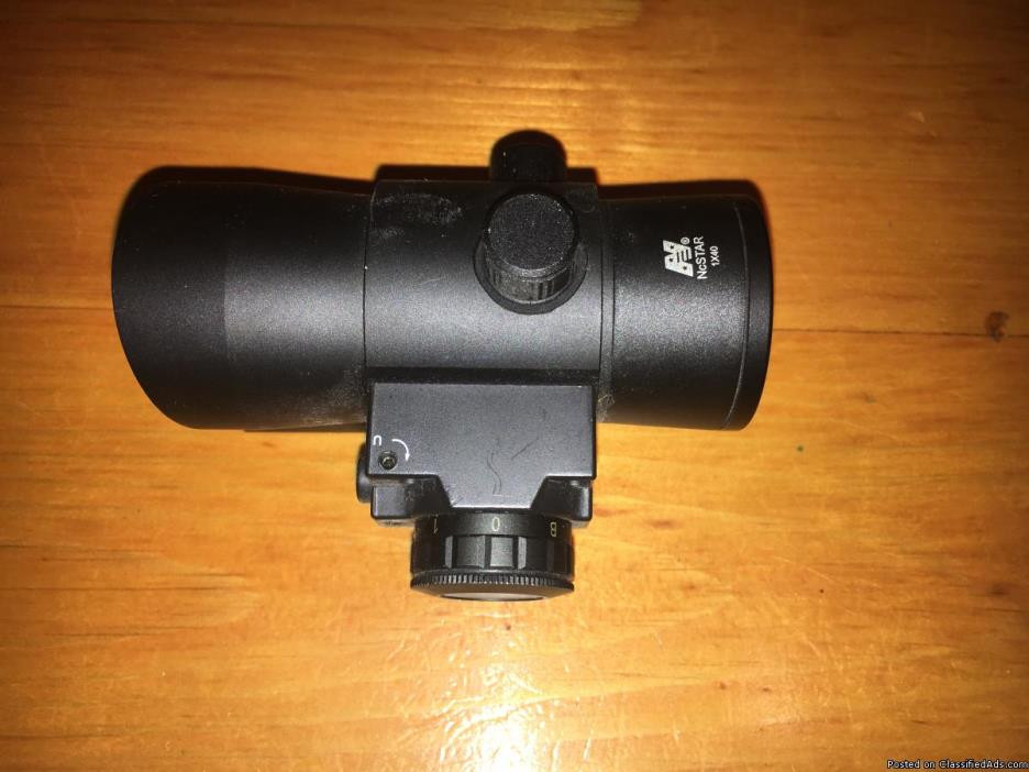 NcSTAR 1x40 Red Dot scope, 0