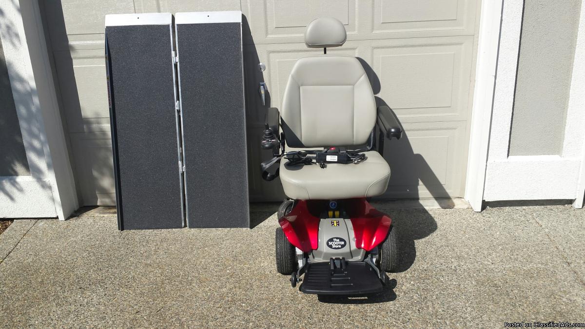 Power Chair with 4ft ramp, 0