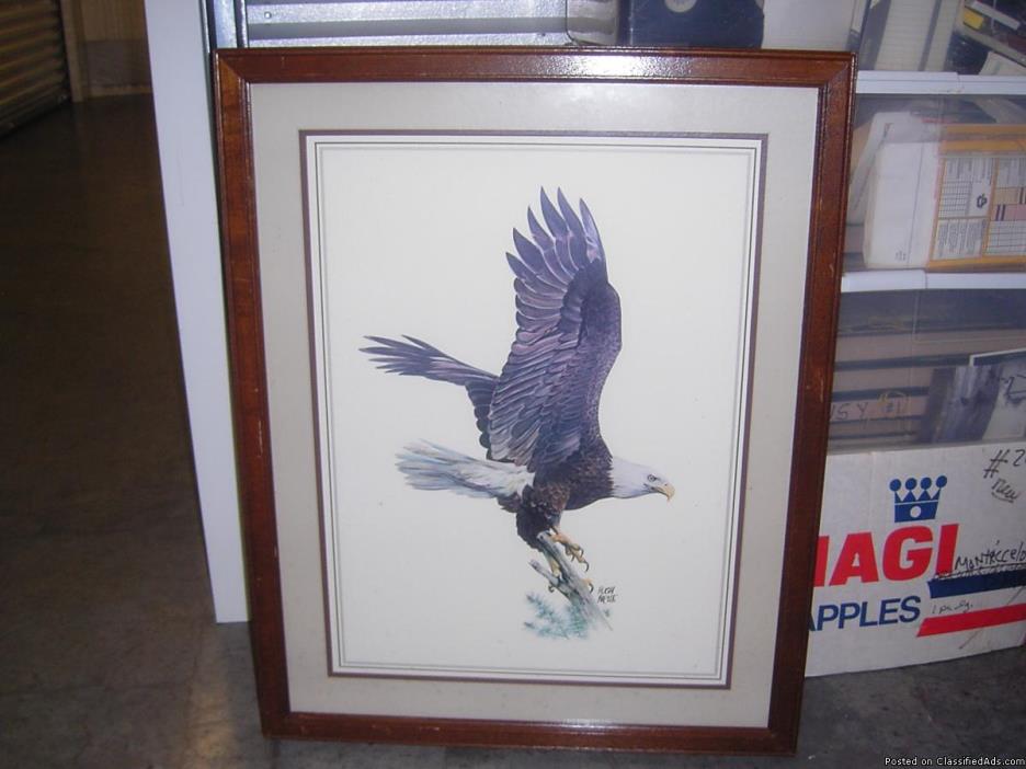 VINTAGE EAGLE PICTURE, 0