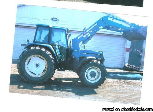 1996 New Holland 8340SLE Tractor, 0