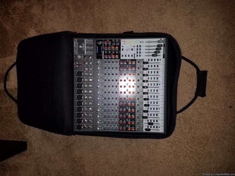 Behringer XENYX X244USB Mixer with Bag, 1