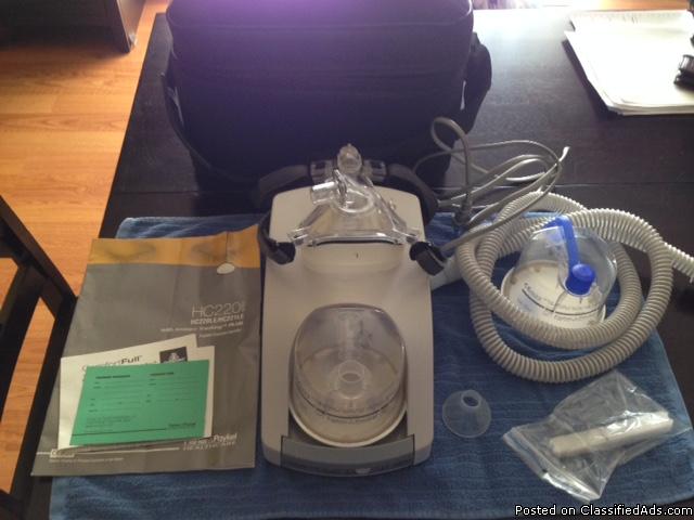 CPAP Machine: Fisher & Paykel, HC220LE/HC221LE, 0