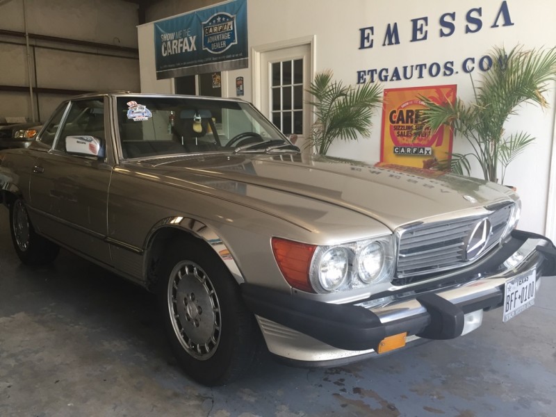 1986 Mercedes-Benz 560 Series 2dr Convertible 560SL