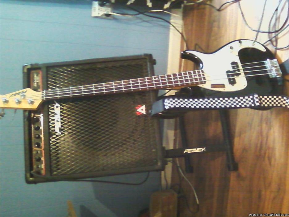 Peavy   ( Bass and Amp.)