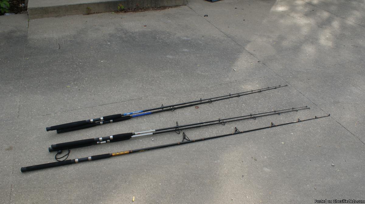 New Berkley Fusion Catfish/Big Game Fishing Rods