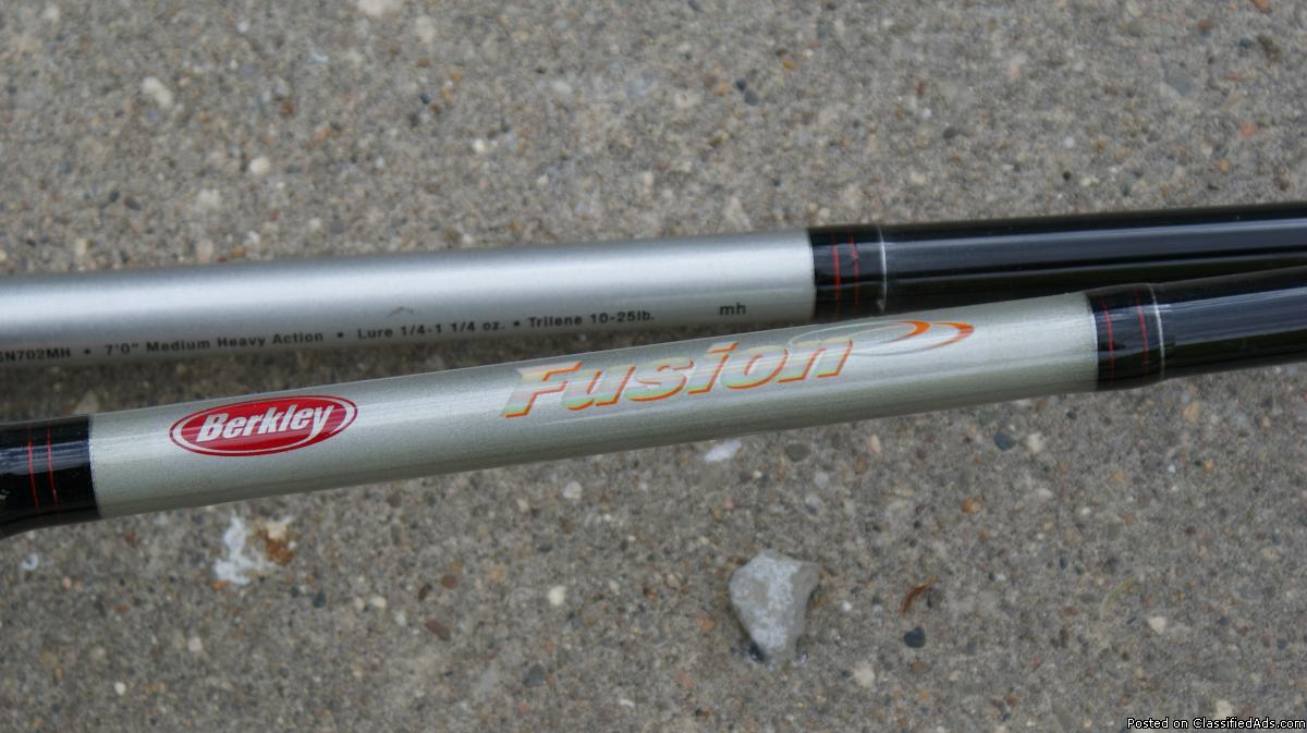 New Berkley Fusion Catfish/Big Game Fishing Rods, 2