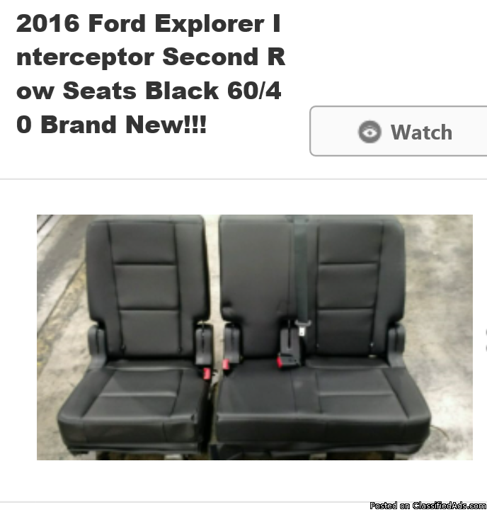 Brand new 2016 Ford explorer back seats, 0