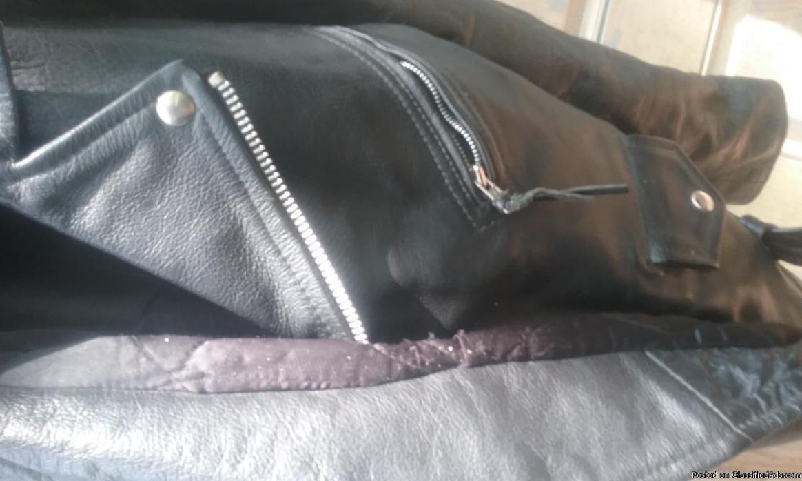 leather jacket, 0