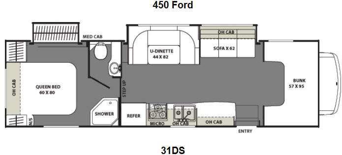 Coachmen Freelander 31DS Ford 450