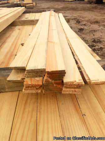Pine Board & Batten Siding materials kit --- Dry and ready for use