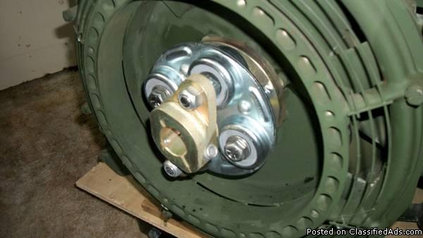 Military Twin 42 cu in engine NOS, parts, 1