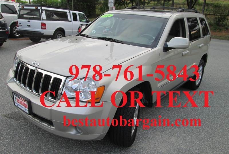 2008 Jeep Grand Cherokee Limited 4x4 4dr SUV